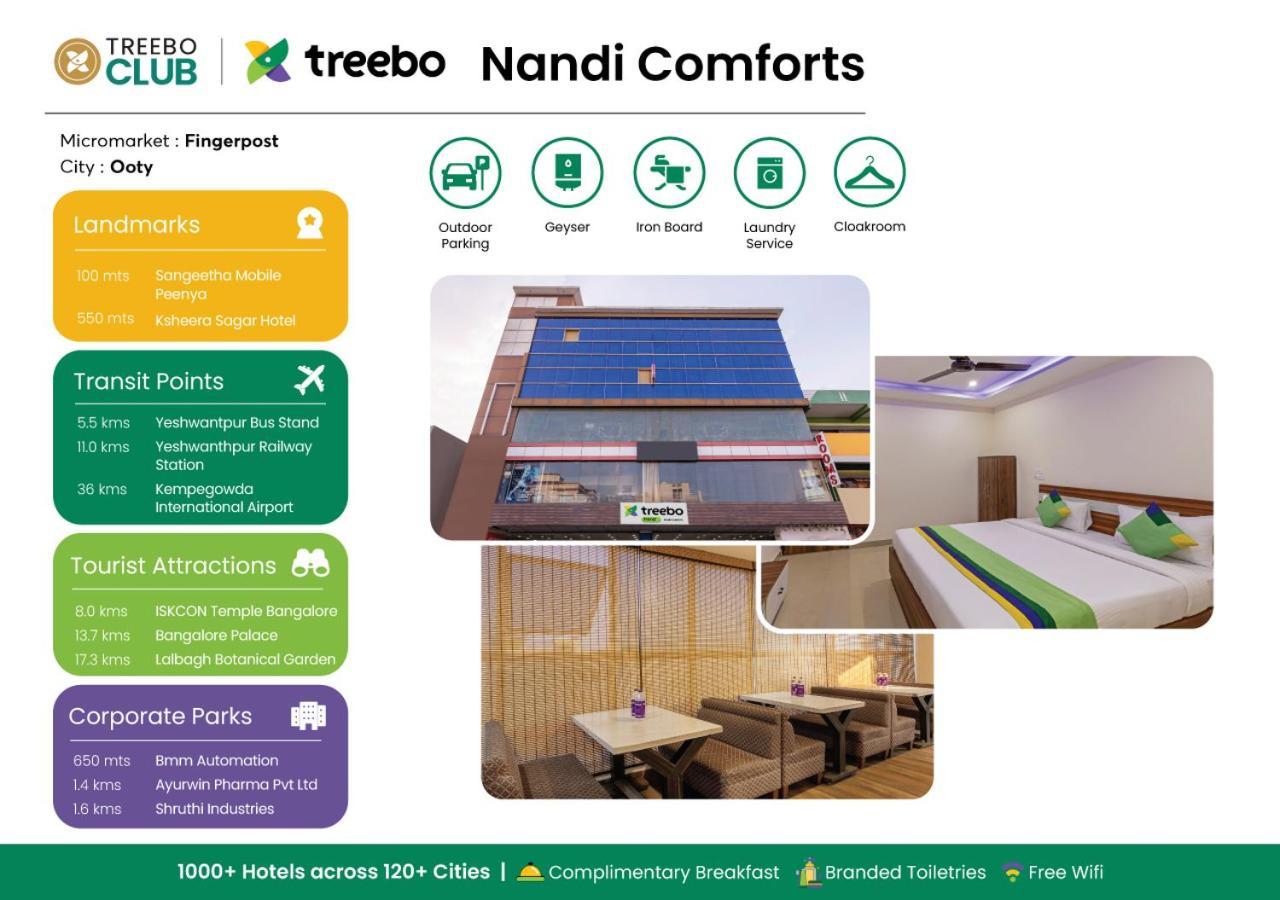 Treebo Nandi Comforts, Peenya Bangalore Exterior photo